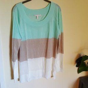 Victoria's secret colorblock sweater, size L